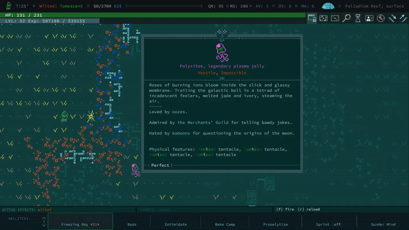 Caves of Qud – путешествие в экзотический мир минимализма №2