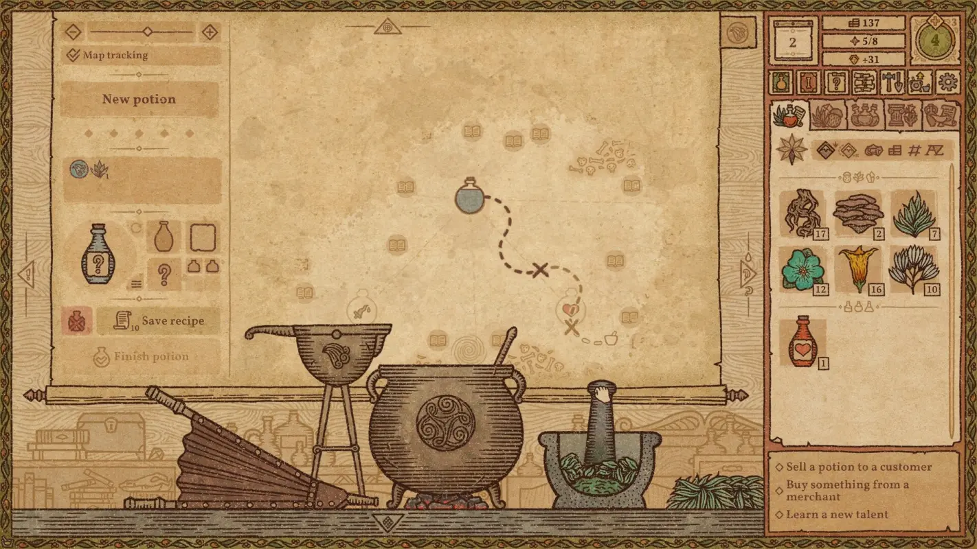 Potion Craft: Alchemist Simulator – медитативный симулятор алхимика в средневековье №1