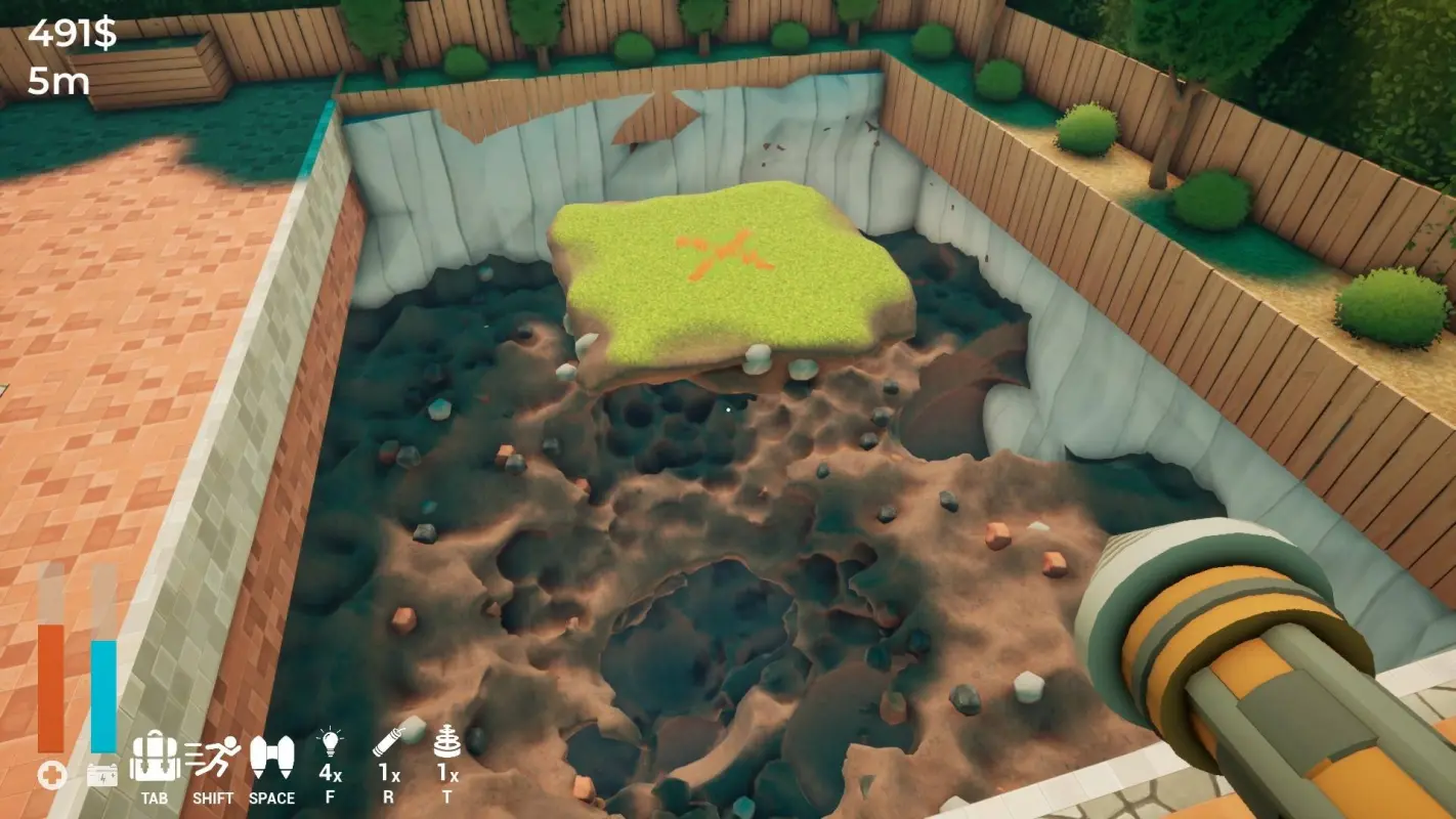 A Game About Digging A Hole – последовательное погружение в яму №4