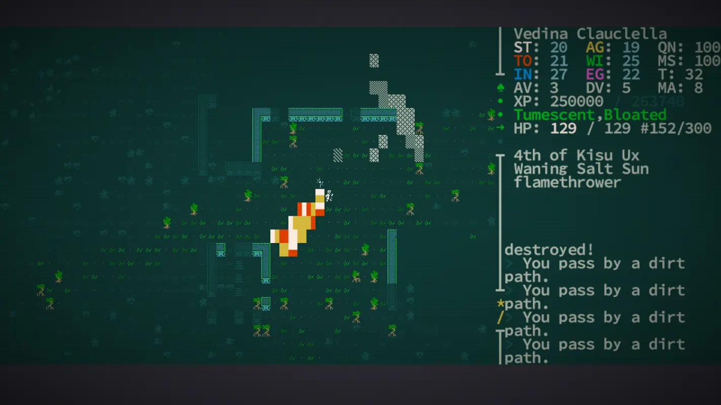 Caves of Qud – путешествие в экзотический мир минимализма №4
