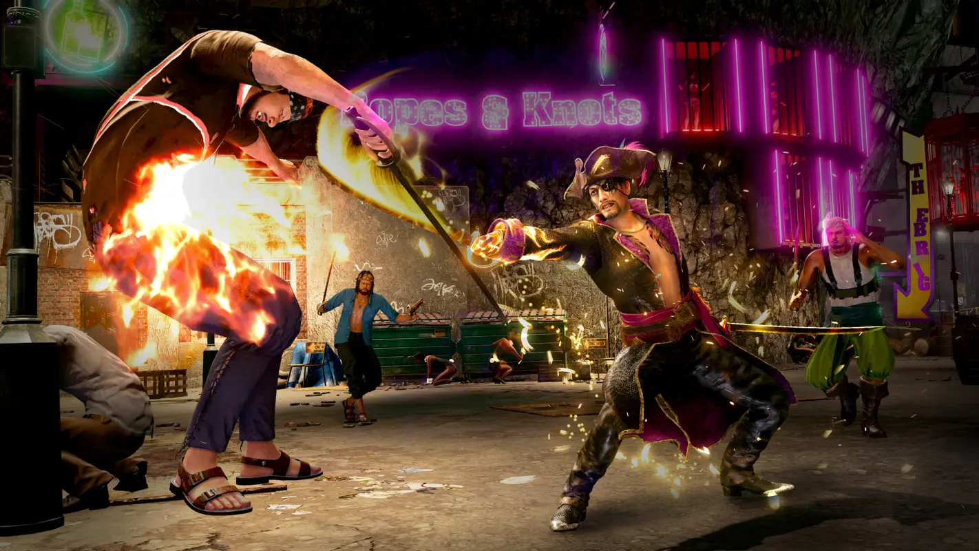 Like a Dragon: Pirate Yakuza in Hawaii – настоящее пиратское приключение №4