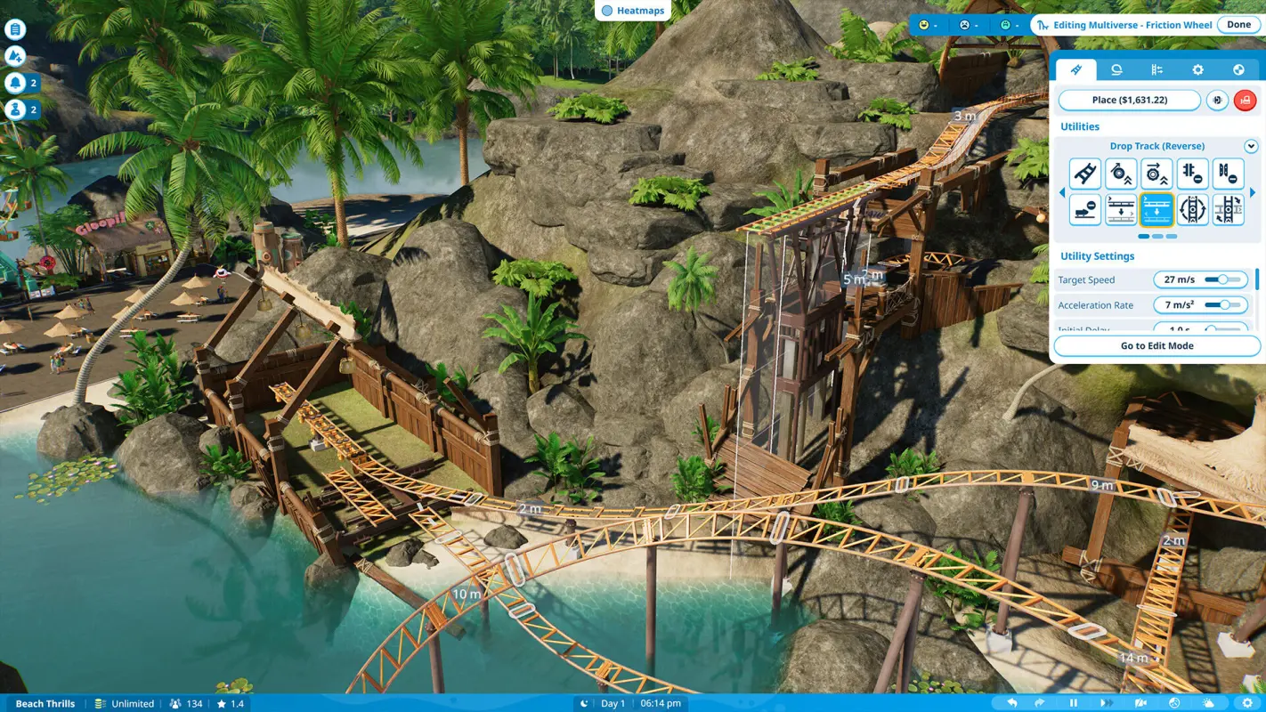 Planet Coaster 2 – новые горизонты в мире аттракционов №1