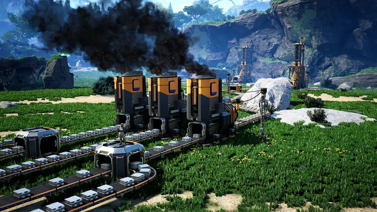 Satisfactory – симулятор строительства и автоматизации завода №2