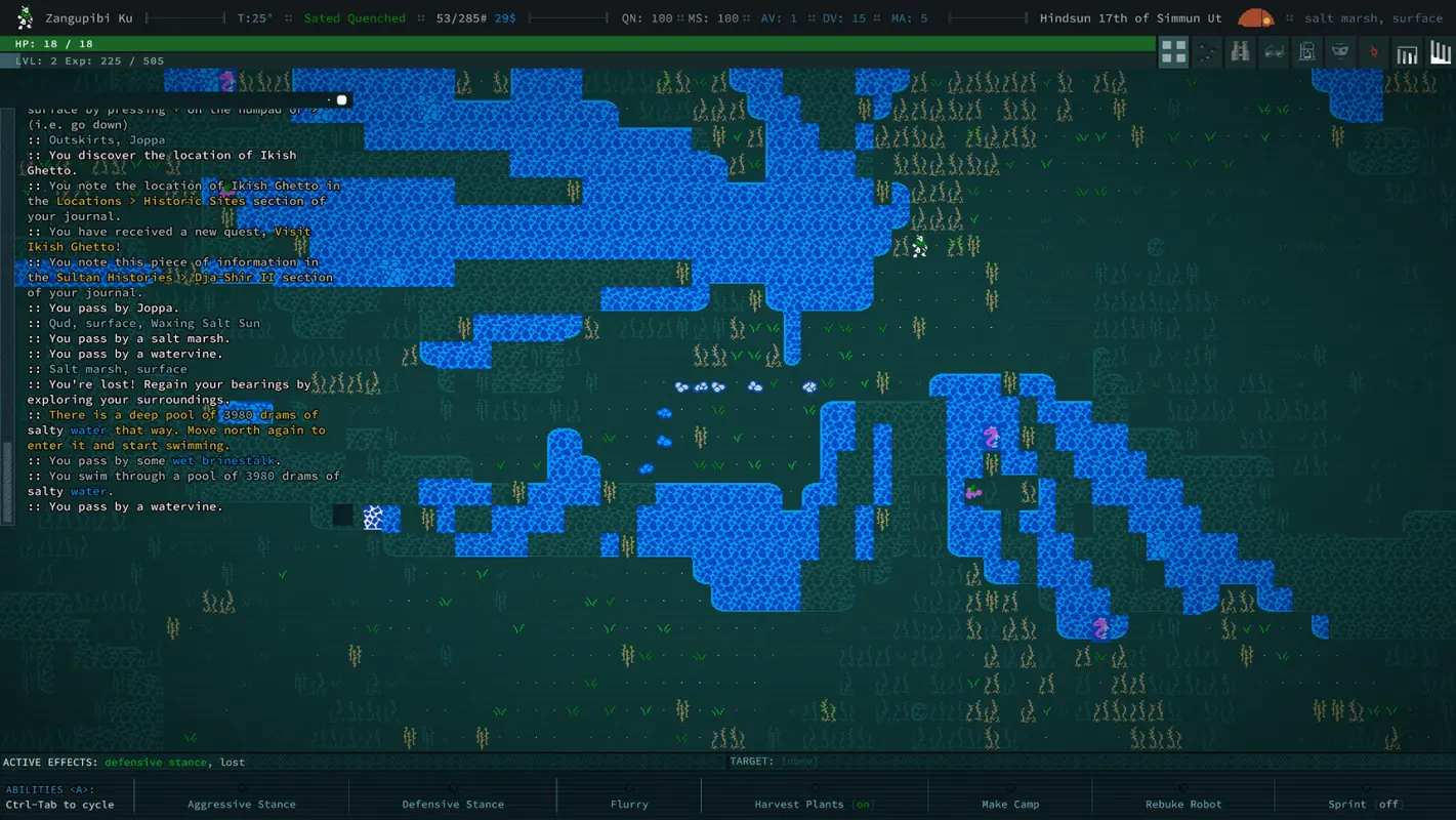 Caves of Qud – путешествие в экзотический мир минимализма №1