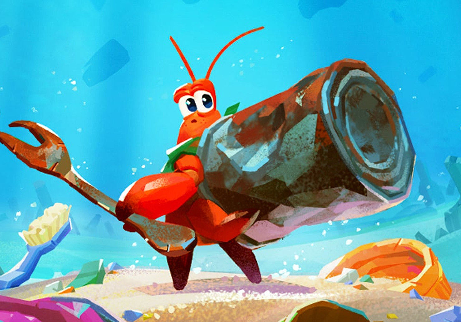 Another Crab's Treasure – подводные приключения краба в мире мусора