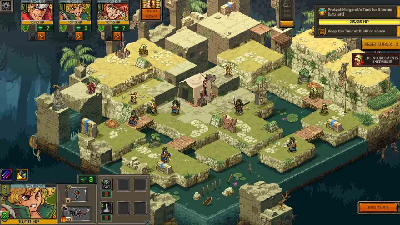Metal Slug Tactics – трансформация аркады в пошаговую стратегию №4