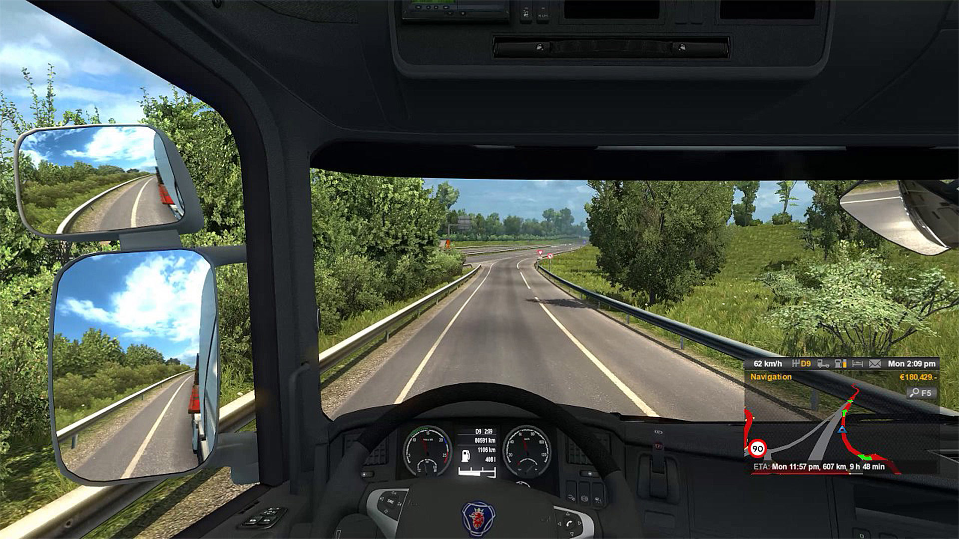 Euro Truck Simulator 2 – мечта дальнобойщика №3