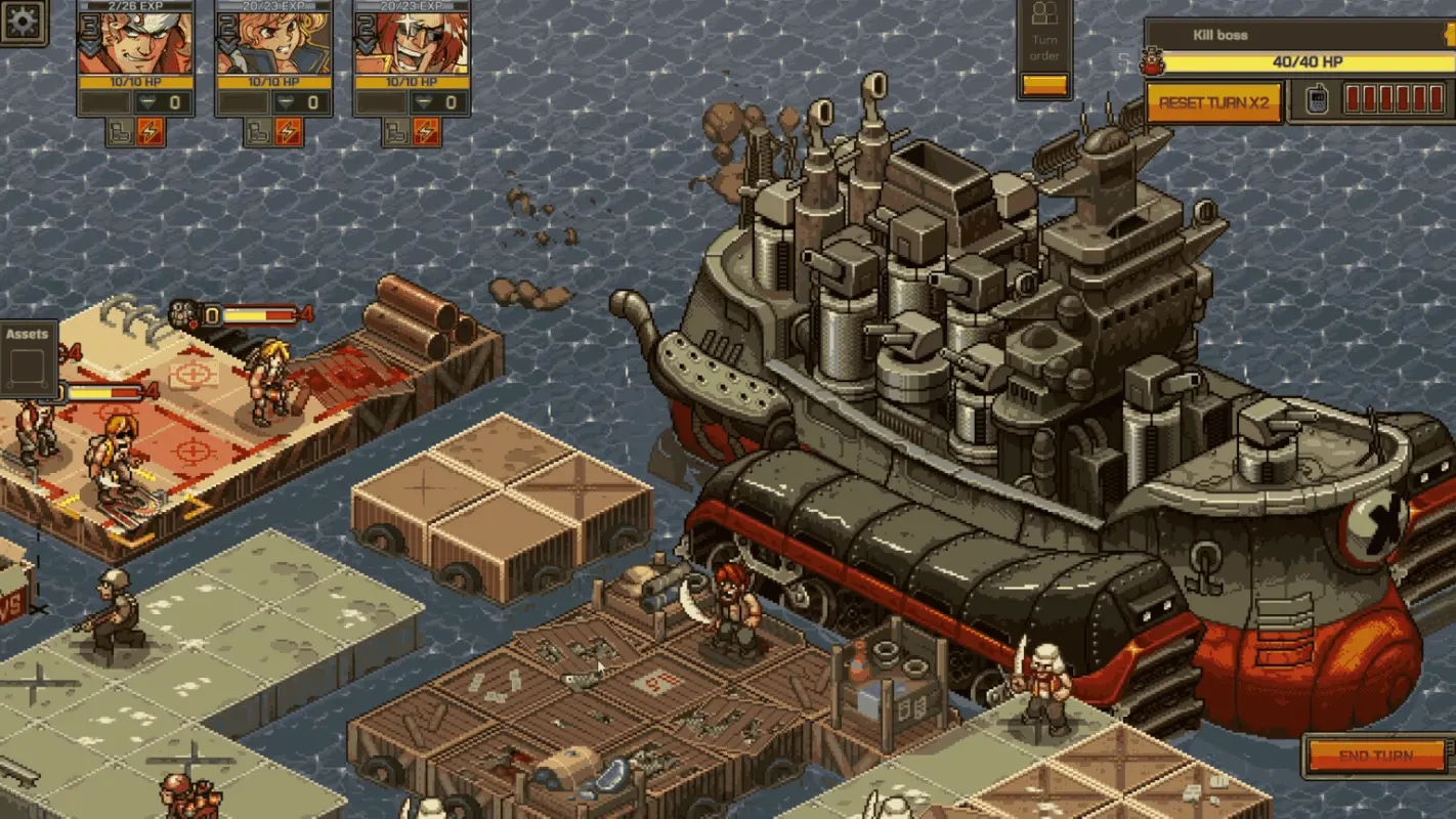 Metal Slug Tactics – трансформация аркады в пошаговую стратегию №2