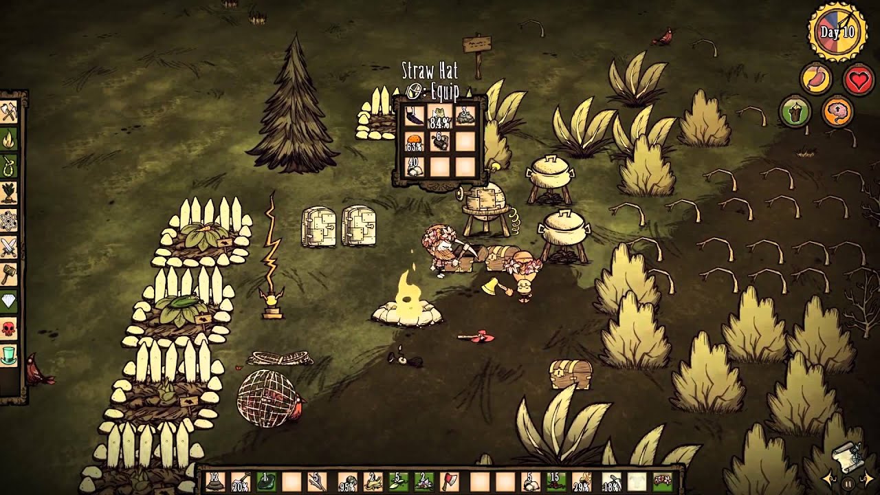 Don't Starve Together – суровое выживание в мрачном мире №4