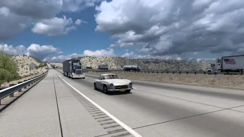American Truck Simulator расширяет горизонты: легковушки в игре