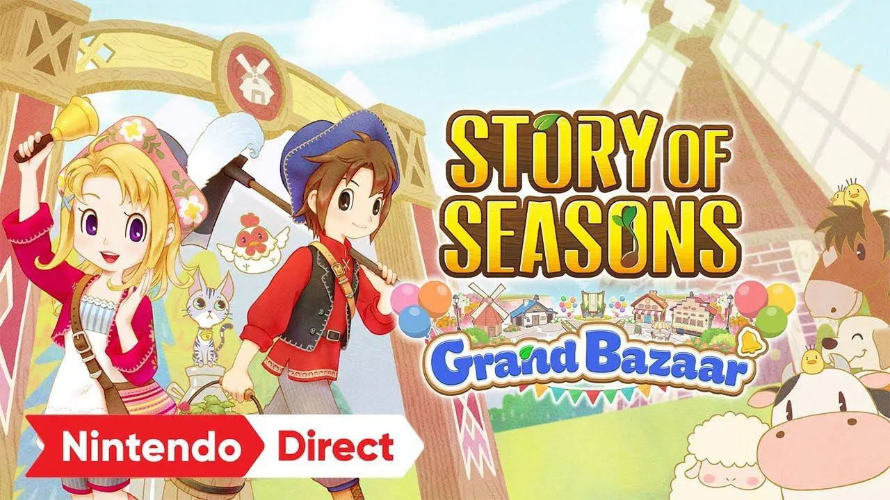 Ожидайте "Story of Seasons: Grand Bazaar" на ПК и Switch