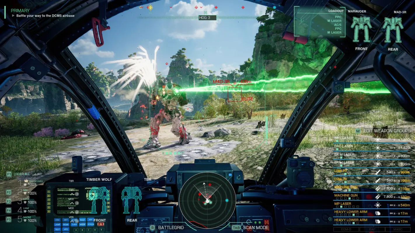 MechWarrior 5: Clans – эпичные сражения на огромных боевых роботах №4